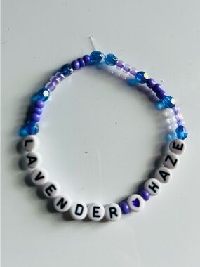 Taylor Swift Eras Tour Friendship Bracelet Lavender Haze Midnights